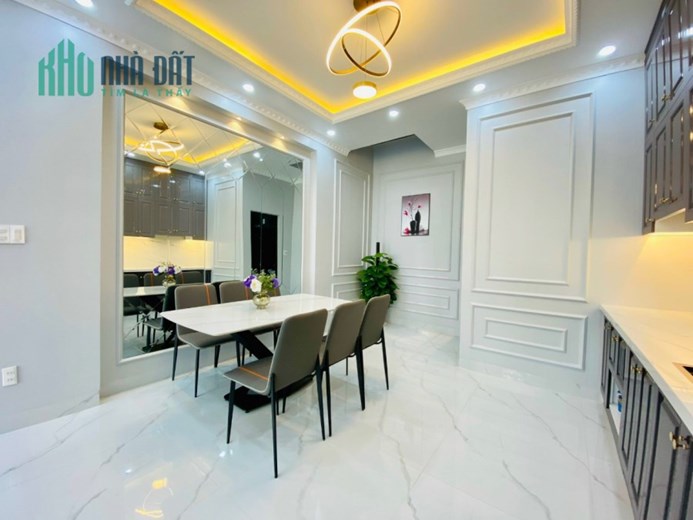 Bán nhà TĐC Vĩnh Niệm, 55m 4 tầng mới tinh GIÁ 5.98 tỉ lung linh