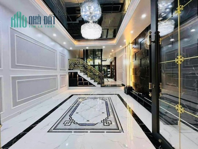 Bán nhà mặt đường tuyến 2 Trung Lực, 101m 5 tầng Thang Máy GIÁ 10.86 tỉ lung linh