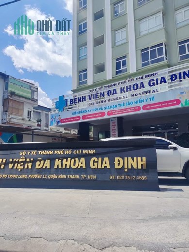 Bán nhà mặt tiền đường Nơ Trang Long, Phường 13 Bình Thạnh - HĐT 12 triệu