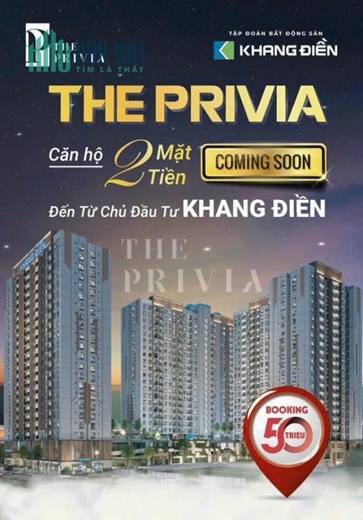 𝐓𝐇𝐄 𝐏𝐑𝐈𝐕𝐈𝐀 - KHANG ĐIỀN Mở Bán Giai Đoạn Đầu, Sở Hữu Nhà Sang, Mua Sắm Tại AEON