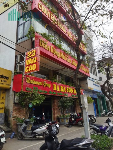 Mặt phố Văn Cao giá 23 tỷ, Tuyến Phố Hiếm Có nhà rao bán