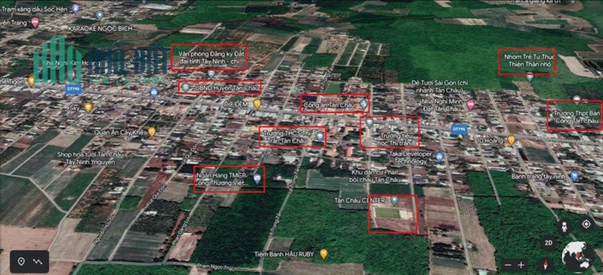 GIÁ CỰC SỐC DT 5x50 Lô 12 Nguyễn Minh Châu, Thị Trấn Tân Châu - Tây Ninh