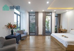 Siêu phẩm! Bán Tòa căn hộ 5 tầng, kề góc mặt tiền Nguyễn Hữu Thọ, 12 phòng full, dòng tiền 70 tr/t