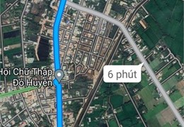 Đất thổ cư gần thị trấn Đông Thành, Đức Huệ, Long An