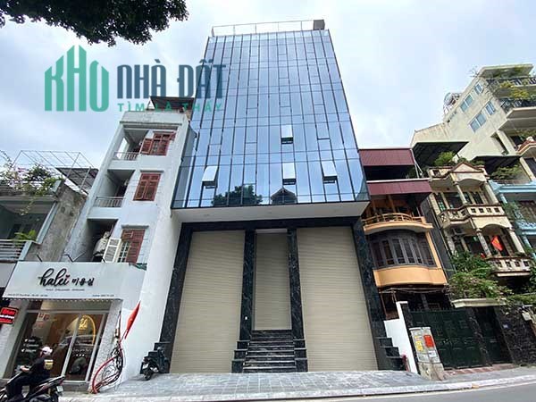 Bán Tòa Văn Phòng 9 Tầng Xây Mới MP Thụy Khuê.Vị Trí Đắc Địa.DT 196m2. Giá 115 TỶ