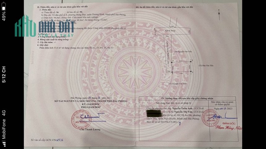 Chính Chủ Cần Bán Đất Phường Hưng Đạo – Giá Rẻ.