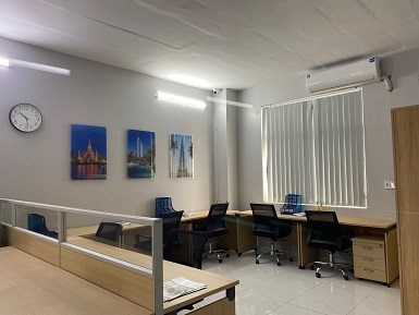 Chia sẻ văn phòng Vinhomes Cầu Rào 2 an ninh tốt, DT 80m2, có thang máy, ô tô đỗ cửa giá chỉ từ 3