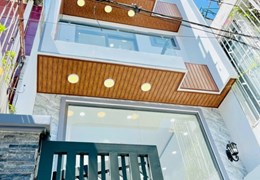 Bán Nhà Phường 3 Gò Vấp Giáp Bình Thạnh Mới Đẹp 4 Tầng Chỉ 5 Tỷ 8