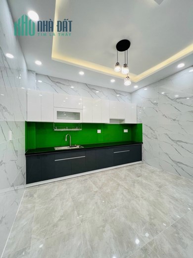 Bán Nhà Trung Tâm Gò Vấp Nguyễn Thái Sơn 4 Tầng 4PN giá 5 Tỷ 7