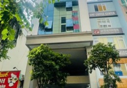 Cho thuê toà nhà VP 9 tầng mặt phố Dịch Vọng Hậu Dt 130m2 Mt 8m.Giá 180tr/tháng.