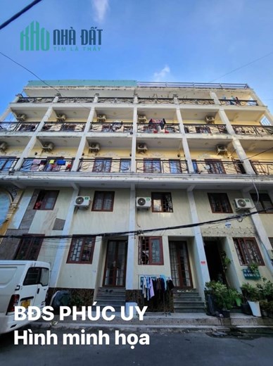 BÁN TÒA NHÀ VĂN PHÒNG - CHDV - NGANG GẦN 8M - 3 TẦNG- DÒNG TIỀN 1 TỶ/NĂM.