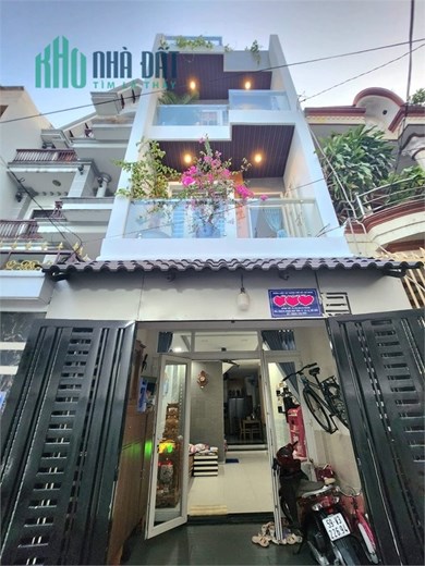 Ngay Siêu Thị Emart 2 Phan Huy Ích, P12, Gò Vấp – 4 tầng Full nội thất, 5.9 tỷ