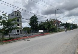 Bán nhà đất chỉ 32 triệu/m2 mặt tiền chính đường Long Phước, Q9, TP.HCM (bao gồm nhà 4 tầng DTS