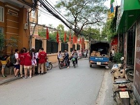 Chính chủ cho thuê VP tầng 1 trong toà nhà 8 tầng, khu vực Láng Hạ gần ngã tư Lê Văn Lương