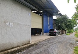 Cho thuê nhà xưởng tại xã Thuỵ Phú, Phú Xuyên, Hà Nội Diện tích: 500m2.