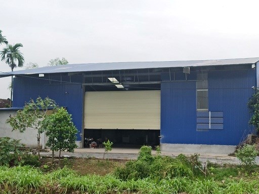 Cho thuê nhà xưởng tại xã Thuỵ Phú, Phú Xuyên, Hà Nội Diện tích: 500m2.