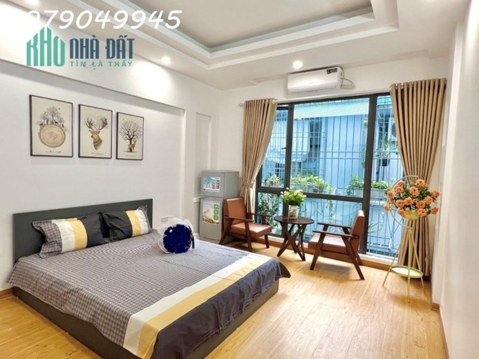 NHÀ TRỌ-CẦU GIẤY-50m2x6 TẦNG,10 PHÒNG KK - NGÕ Ô TÔ THÔNG- 700 TRIỆU/NĂM, 7.xTỶ