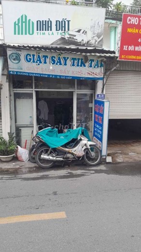 SANG NHƯỢNG LẠI TIỆM GIẶT SẤY MẶT TIỀN DƯƠNG QUẢNG HÀM, P5, GÒ VẤP