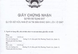 Bán biệt thự hẻm xe hơi TL 19, sổ mới 2023, khu được xây tới 15 tầng, không một lỗi lầm