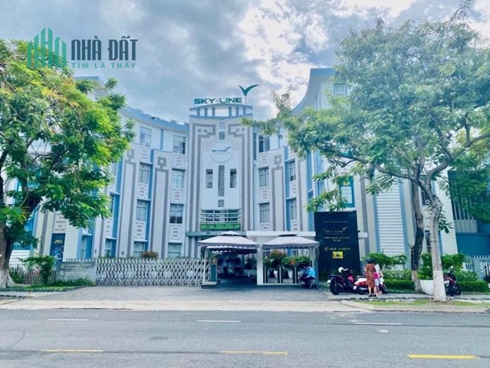 Siêu Sụp Hầm. Nhà 4 tầng trung tâm Hải Châu, Hàng xóm Skyline - Dòng tiền thực 35 Tr/T. Giá 7.x tỷ
