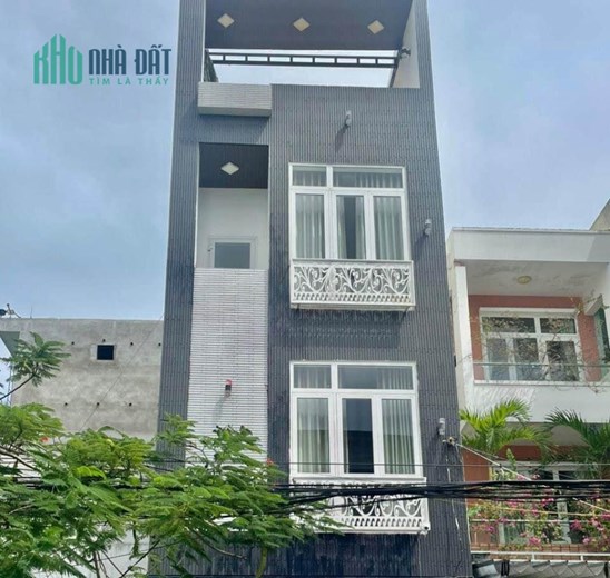 Siêu Sụp Hầm. Nhà 4 tầng trung tâm Hải Châu, Hàng xóm Skyline - Dòng tiền thực 35 Tr/T. Giá 7.x tỷ