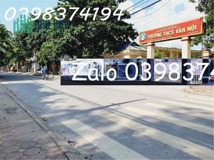 Siêu đất thổ cư đẹp Vân nội ô tô tải không thấp tiền