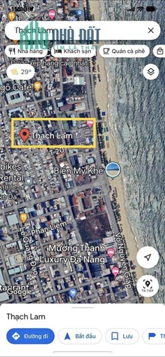 Bán vị trí Vàng biển mỹ khê 150m, toà căn hộ 4 tầng mặt tiền Thạch Lam, giá chỉ 6,x tỷ tl