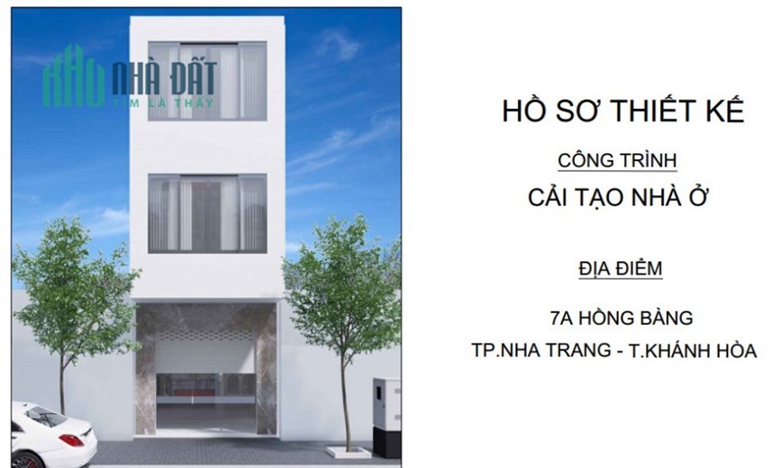Bán nhà mặt đường Hồng Bàng trung tâm Nha Trang