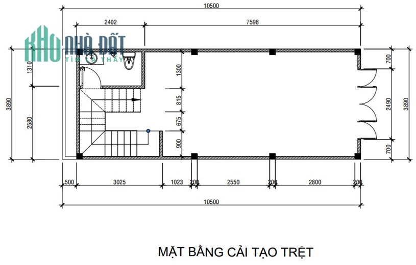 Bán nhà mặt đường Hồng Bàng trung tâm Nha Trang