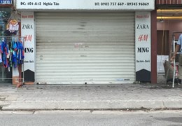 Cho thuê cửa hàng mặt phố Nghĩa Tân- Địa chỉ: 101 A12, Đường Nghĩa Tân, Phường Nghĩa Đô, Quận Cầu