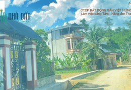 KDC THỌ BÌNH - TRIỆU SƠN 
  Dt 100m- 130m2 . Đường liên huyện rộng 17,5m 
   Gía chưa đến 300tr