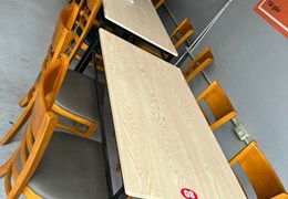 CẦN SANG NHƯỢNG 14 BỘ BÀN GHẾ NHƯ HÌNH Địa chỉ xem số 29 ngõ 1277 Giải Phóng