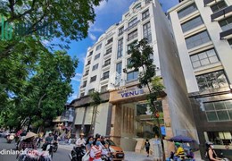 Bán nhà mặt phố Ngô Thì Nhậm, 240m2, 3 tầng, MT 12m, 130 tỷ, vuông nở Hậu