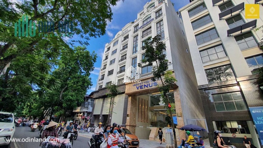 Bán nhà mặt phố Ngô Thì Nhậm, 240m2, 3 tầng, MT 12m, 130 tỷ, vuông nở Hậu