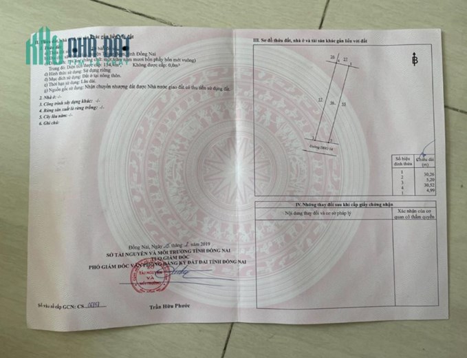 Chính Chủ Bán Gấp Nhà Mặt Tiền Đường 14, Xã Đông Hòa, Huyện Trảng Bom - Đồng Nai