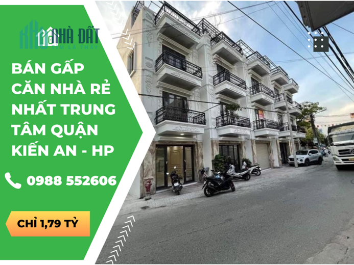 BÁN NHÀ KIẾN AN GIÁ RẺ NHẤT THỊ TRƯỜNG