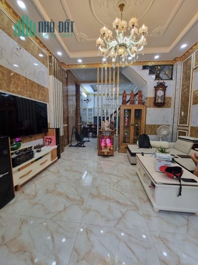 NHÀ 4 TẦNG, MẶT TIỀN ĐƯỜNG SỐ TRUNG TÂM QUẬN 7, NGANG 5M, Ô TÔ VÀO NHÀ THOẢI MÁI, 9 TỶ