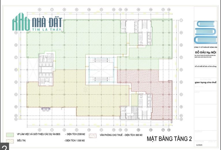 Cho thuê sàn TTTM Mipec Tây Sơn kinh doanh mọi mô hình