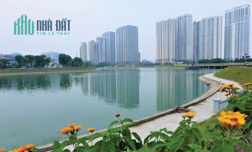 Bán lô sàn văn phòng 92m2 NHS Trung Văn giá 3,5 tỷ - View hồ Đông Nam đỉnh nhất dự án