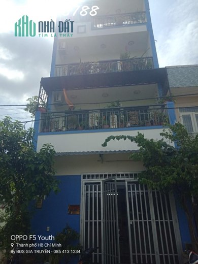 Bán nhà 4 tầng Đường Long Thuận p.Trường Thạnh, Tp Thủ Đức 224m2, 5.5m mặt tiền 4pn 3wc. Giá 4.9xx