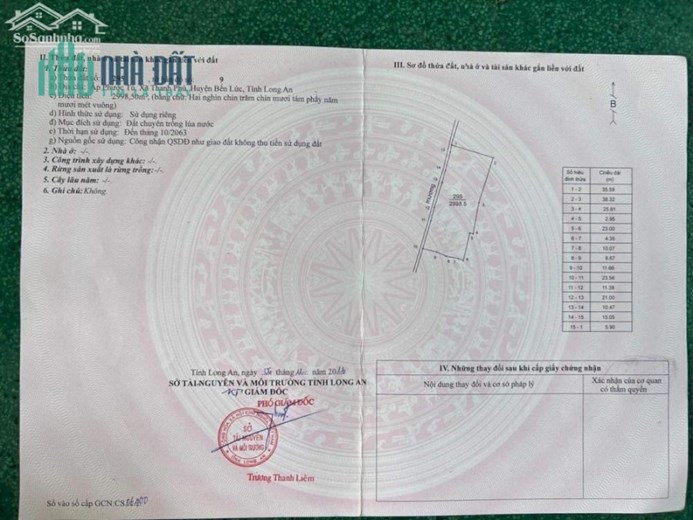 CHÍNH CHỦ CẦN BÁN LÔ ĐẤT ĐẸP MT BÊ TÔNG NGAY ĐƯỜNG NGUYỄN VĂN SIÊU - THANH PHÚ - BẾN LỨC - LONG AN
