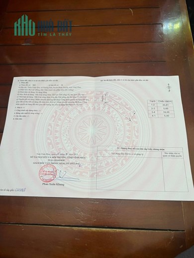 Bán 86,5m2 đất Chân Sơn, Hương Sơn, Bình Xuyên