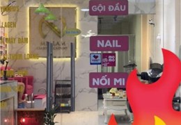 Sang mặt bằng spa phun xăm nail mi 30tr gồm có 10tr tiền cọc nhà