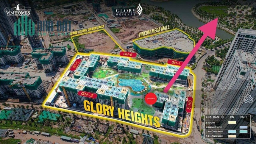 CHÍNH CHỦ CẦN SANG NHƯỢNG LỖ SÂU CĂN HỘ GLORY HEIGHTS - VINHOMES GRAND PARK Đường Nguyễn Xiển,
