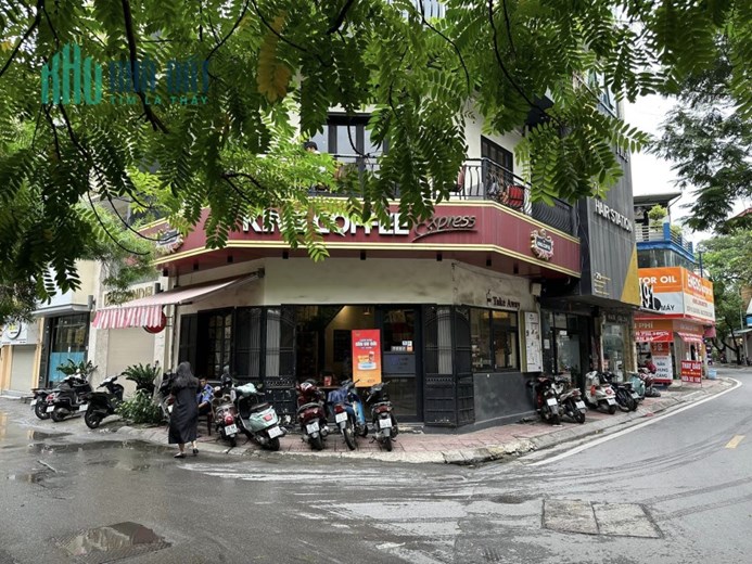 Bán nhà lô góc kinh doanh cafe trung tâm Ba Đình 55m2, mặt tiền 12m giá 19.5 tỷ