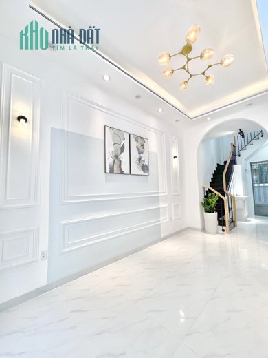 Nhà mới xây 4 tầng hẻm ôtô Nguyễn Duy P9Q8 giá 5,2 tỷ TL