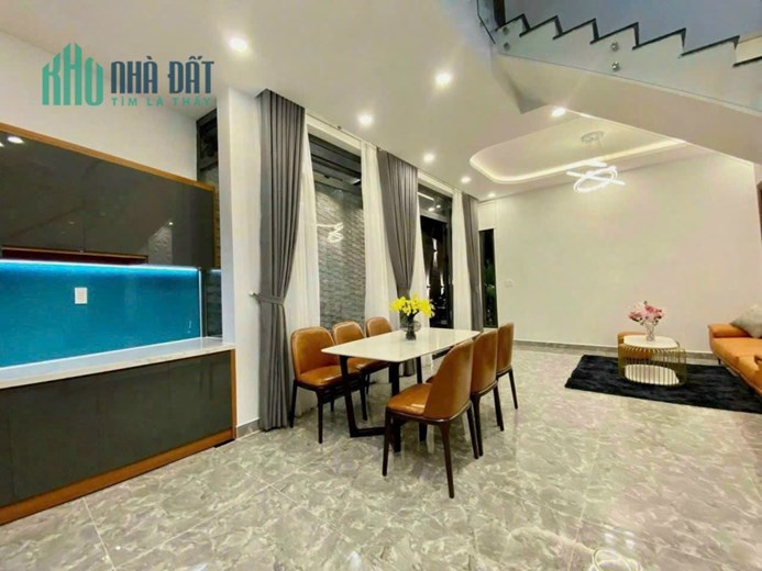 NGỘP XẢ LỖ, BIỆT THỨ SÂN VƯỜN, 1/ NGUYỄN VĂN LƯỢNG HẺM XE TẢI THÔNG, 87M2 4 TẦNG TẶNG FULL NỘI THẤT