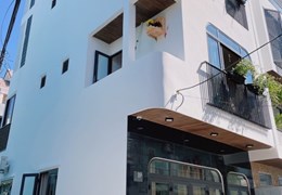 TOÀ NHÀ 4 TẦNG 2 MẶT TIỀN THÁI THỊ BÔI GẦN 300TR/THÁNG GIÁ HƠN 3 TỶ
