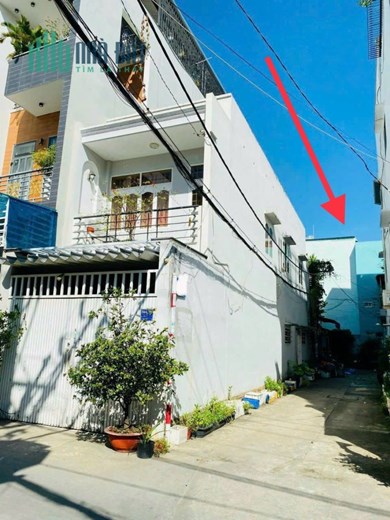 Bán nhà HẺM XE TẢI 6M, Đường Thoại Ngọc Hầu, Q.Tân Phú, 72m2(4.4x16), 2 TẦNG BTCT