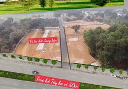Bán đất chính chủ phân lô 63m2/ lô gần đại học Quốc Gia- FPT gần Ql21 và trục Hồ Tây - Ba Vì giá